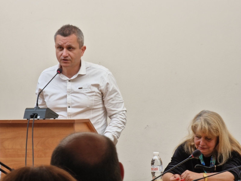 МЕЖДУНАРОДНА КОНФЕРЕНЦИЯ, ОРГАНИЗИРАНА ОТ КАТЕДРАТА ПО БЪЛГАРСКИ ЕЗИК КЪМ ФИЛОЛОГИЧЕСКИЯ ФАКУЛТЕТ, В ЧЕСТ НА ПРОФ. Д-Р ЛИЛИЯ ИЛИЕВА СЪБРА УЧЕНИ ОТ 6 ДЪРЖАВИ В ЮЗУ „НЕОФИТ РИЛСКИ“ – снимка 6