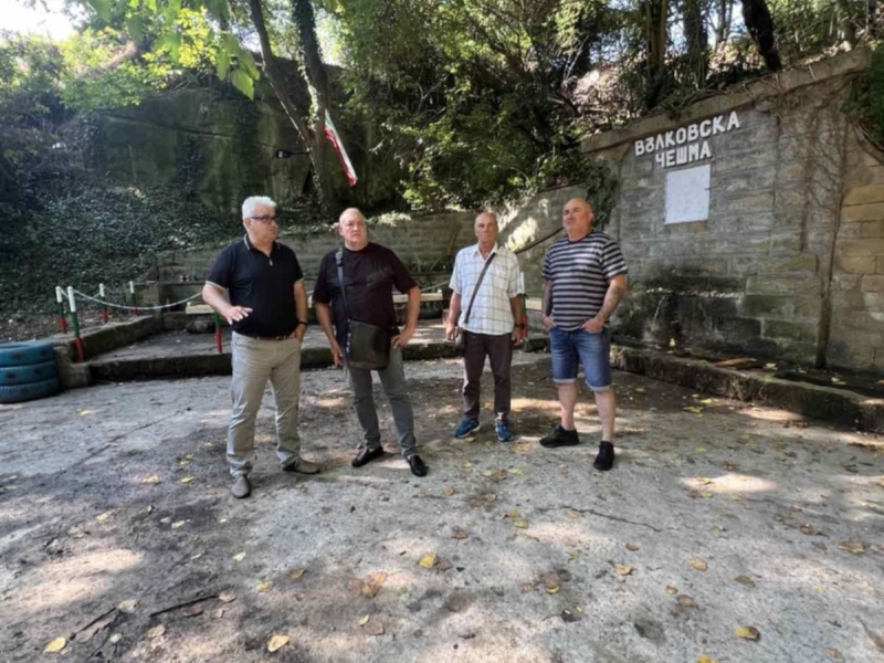 ВЪЗСТАНОВИХА ВЪЛКОВСКАТА ЧЕШМА В С. СТРУПЕЦ