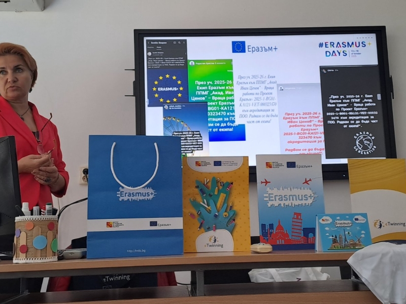 СТАРТИРАХА ТАЗГОДИШНИТЕ ПРОЕКТИ НА УЧИЛИЩЕТО НИ, ФИНАНСИРАНИ ПО ПРОГРАМА ЕРАЗЪМ+ – снимка 2