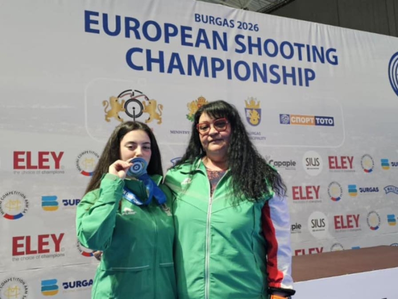 СРЕБРО ЗА ВРАЦА ОТ ЕВРОПЕЙСКОТО ПЪРВЕНСТВО ПО СПОРТНА СТРЕЛБА! – снимка 2